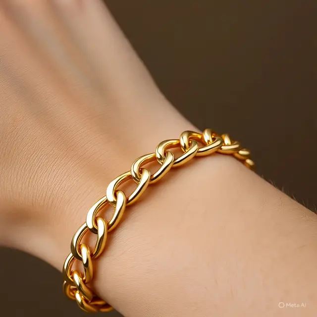 Tren Model Gelang Emas Terbaru 5 Gram untuk Tangan Gemuk