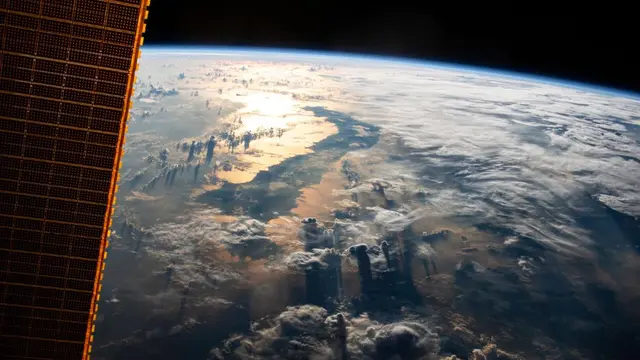 ISS di Atas Indonesia