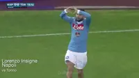 Video highlights gol fantastis Lorenzo Insigne pemain klub Napoli yang membuat kiper dari Torino menjadi kebobolan.