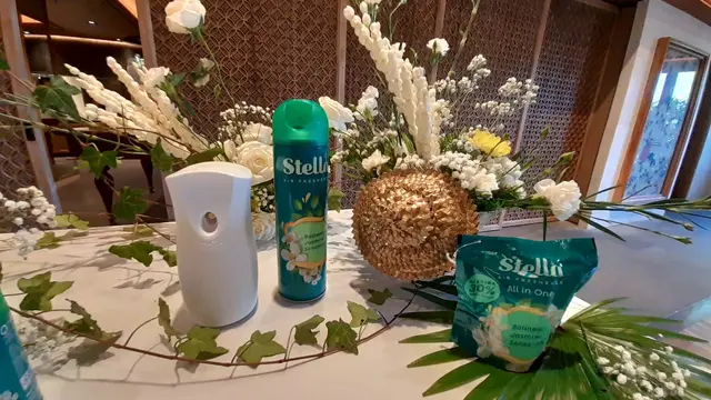 Pengembangan pengharum ruangan Stella Balinese Jasmine Sensation butuh waktu lebih dari satu tahun.