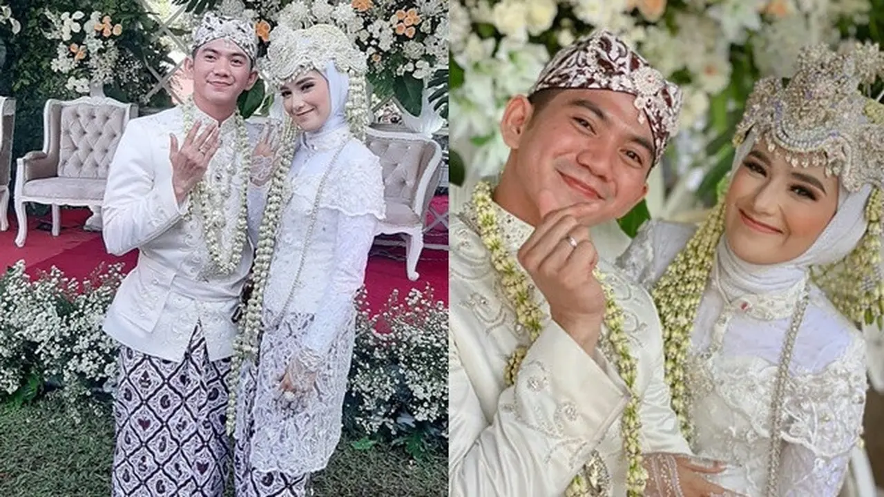 Kenal Lewat Taaruf, Ini 6 Momen Pernikahan Rizki D'Academy dan Nadya Rahayu