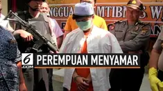 Seorang perempuan ditangkap polisi karena mencuri 7 handphone dan dompet. Pelaku menyamar menjadi laki-laki untuk mengelabui warga saat menjalankan aksinya.