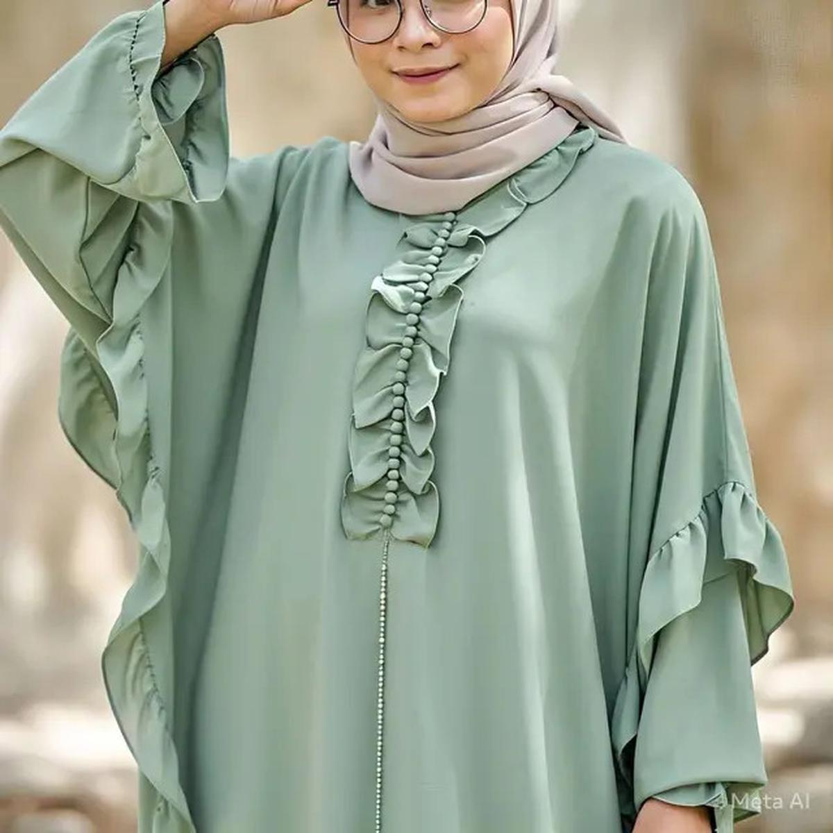 Model Gamis Kaftan Cocok untuk Semua Usia dan Acara, Tampil Elegan dan Modis