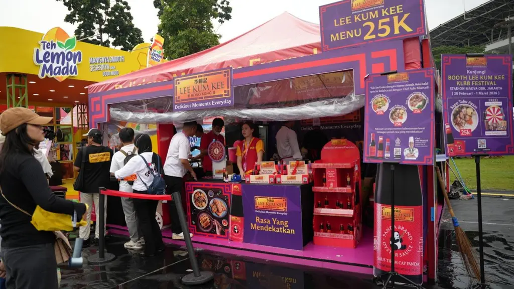 Menu yang disuguhkan di KLBB 2026 hasil kolaborasi Bersama Chef Adie Mirtadi.