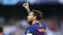 1. Lionel Messi (Barcelona) - 3 Gol. (AP/Manu Fernandez)