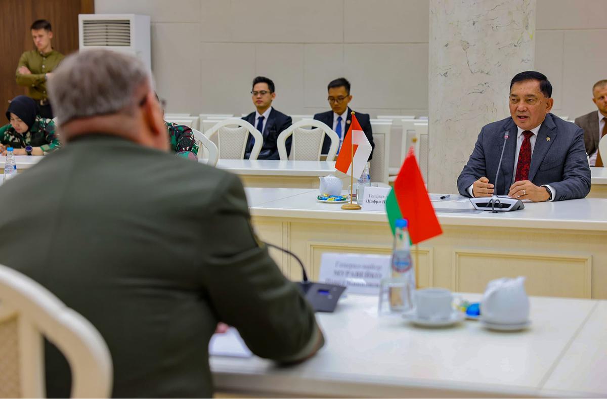 FOTO: Perkuat Aliansi Strategis, RI dan Belarus Jajaki Transfer Teknologi Pertahanan