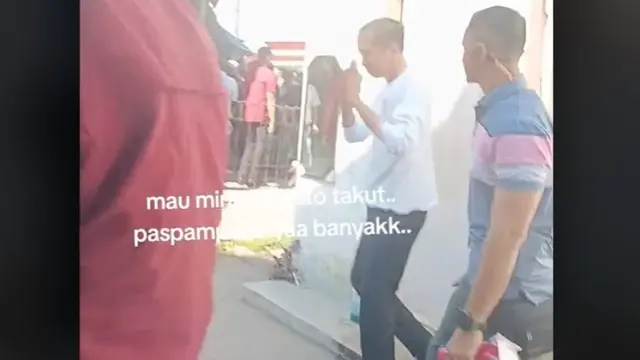 Beredar Video Presiden Jokowi Buang Air di Toilet Umum di Pasar, Banjir Pujian Warganet