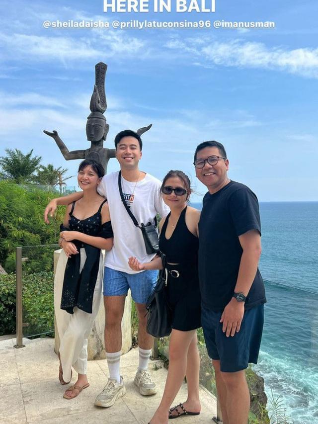 Prilly Latuconsina dan Imam Usman