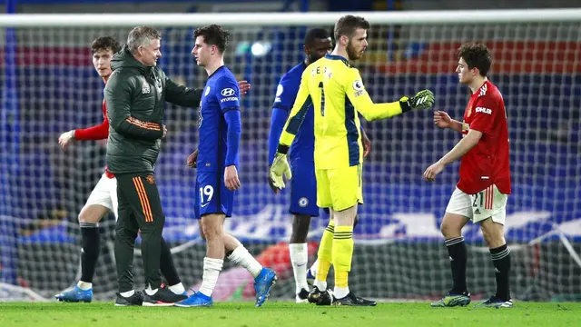 FOTO: Manchester United Gagal Pepet Manchester City, Chelsea Tetap Tak Terkalahkan