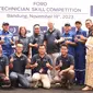 RMA Indonesia menggelar Ford Technician Skill Competition 2023 untuk meningkatkan kemampuan dan keterampilan para teknisi jaringan dealernya. (ist)