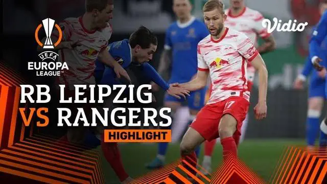 Berita Video highlights leg 1 semifinal Liga Europa, RB Leipzig menang atas Rangers lewat gol tunggal Angelino, Jumat (29/4/22)