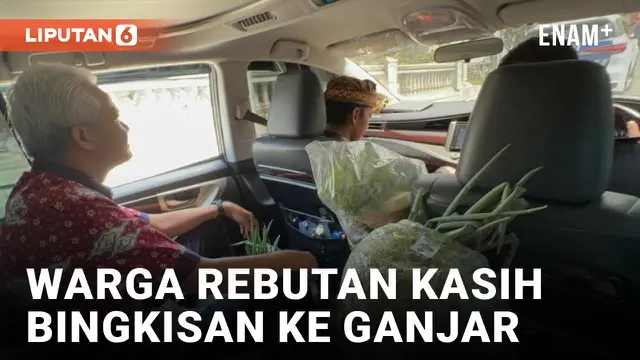 VIDEO: Berkunjung ke Boyolali, Ganjar Pranowo Banjir Bingkisan Sayuran dari Warga