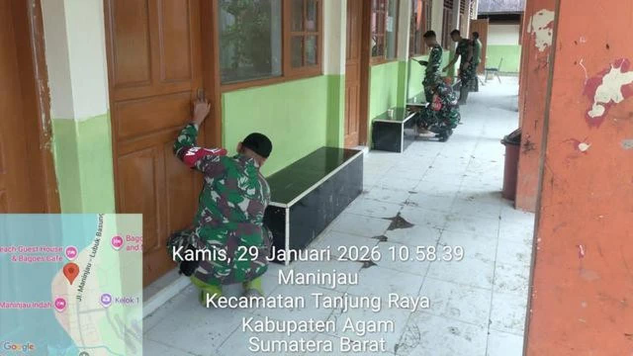 Pemulihan Pendidikan Tetap Prioritas, Pembersihan Sekolah dan Pesantren di Sumbar Dikebut