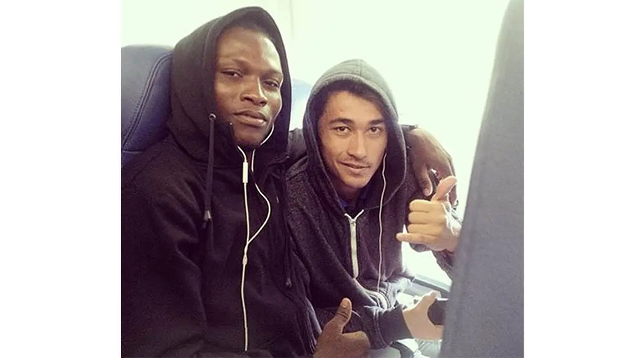 Selain Gavin, pemain asing PBR, Ibrahim Coteh, juga turut gabung bersama Persib Bandung. (Instagram)