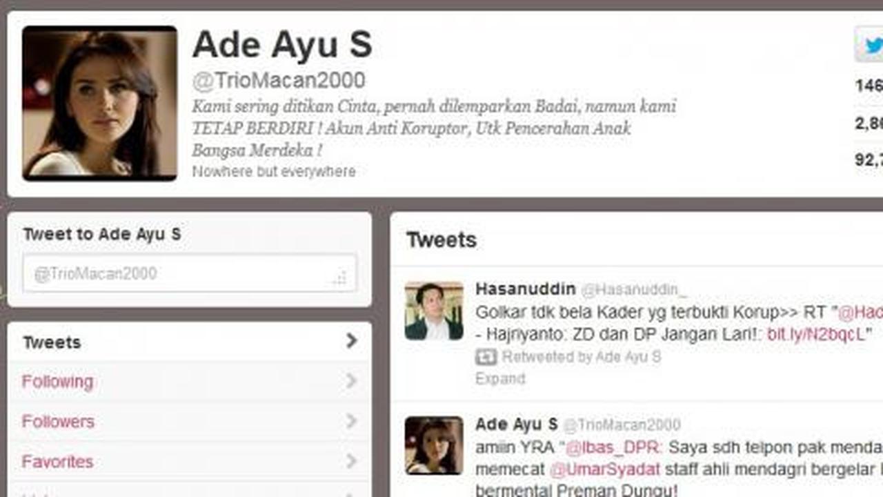 Akun @triomacan2000 hilang dari twitter