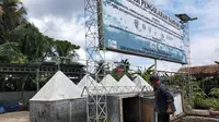 Bank Sampah Sriwijaya Bersatu di Palembang mengolah Instalasi Pengolahan Sampah 3 R (Liputan6.com / Nefri Inge)