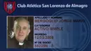 Foto ID card keanggotaan klub San Lorenzo milik Jorge Mario Bergoglio. Ia terpilis sebagai Paus pada 13 Maret 2013 menggantikan Paus Benedikt XVI sebagai pemimpin 1,2 miliar umat katolik. (AFP/Prensa Club San Lorenzo)