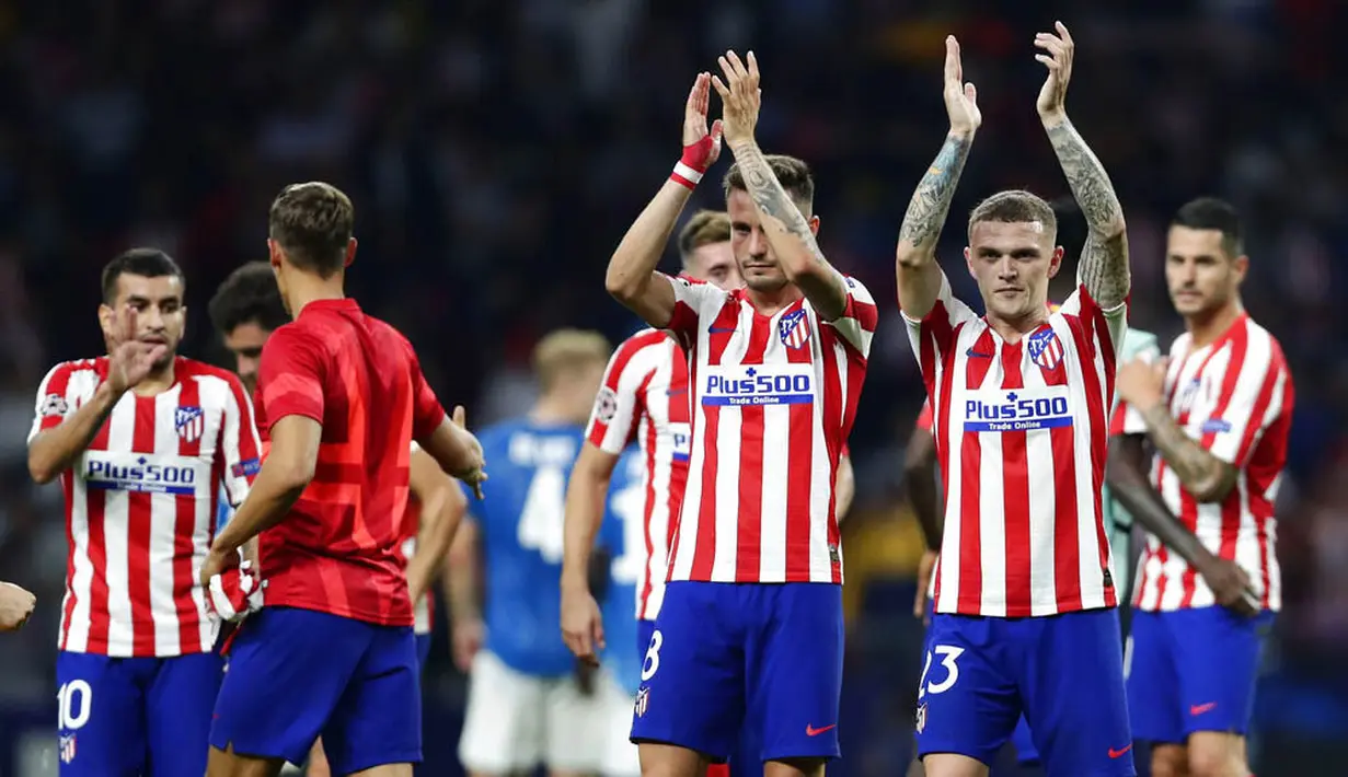 7. Atlético Madrid - 709 juta euro. (AP/Manu Fernandez)