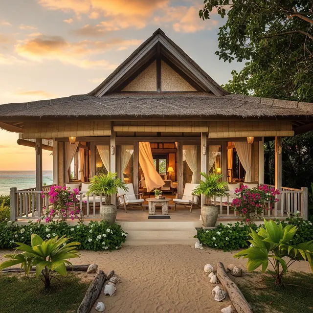 9 Inspirasi Rumah 1 Lantai dengan Vibes Tropical dan Nuansa Hangat, Solusi Hunian Asri