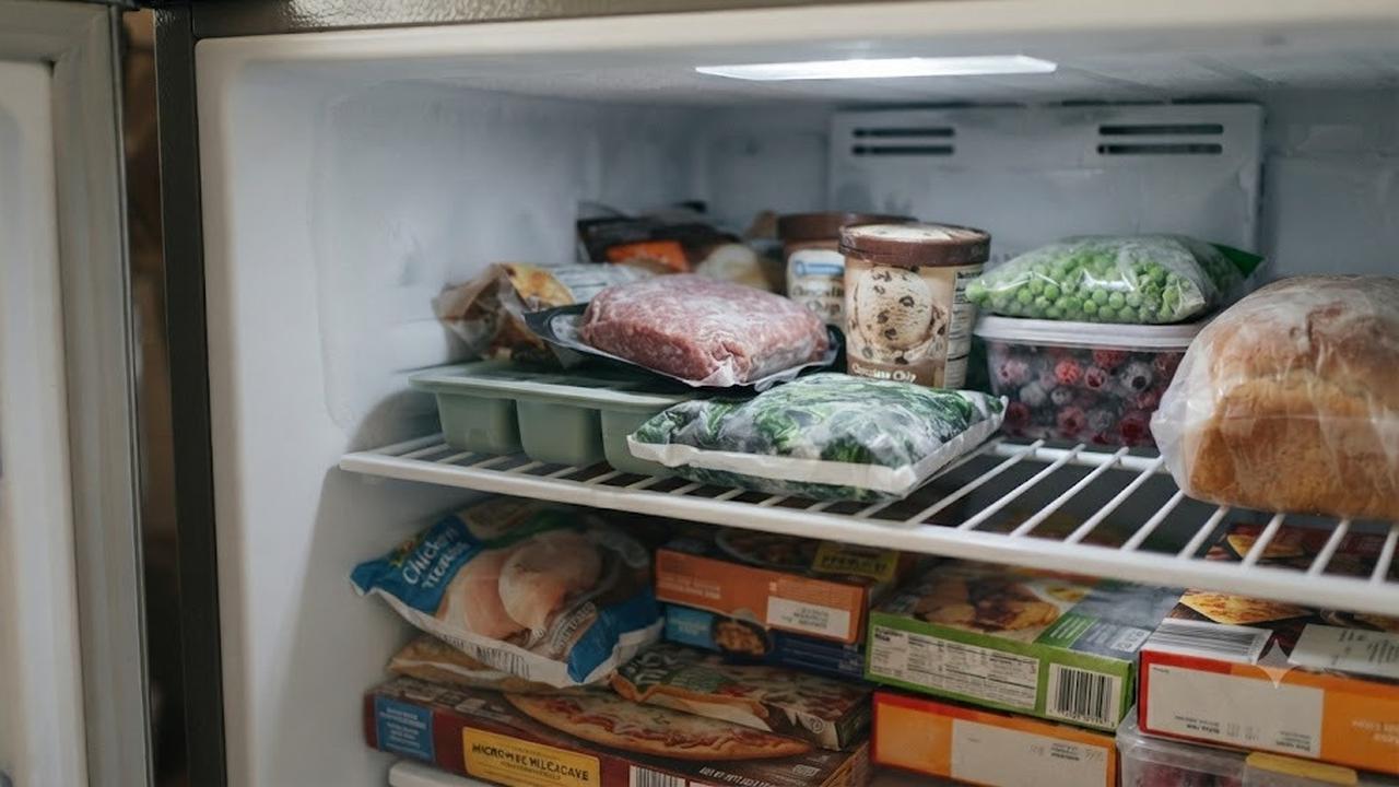 Jangan Memenuhi Freezer dengan Terlalu Banyak Barang (AI Generated)