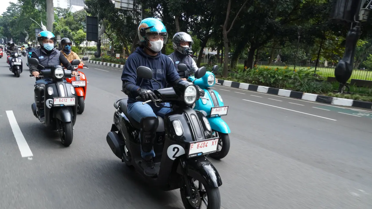 Test Ride Yamaha Fazzio