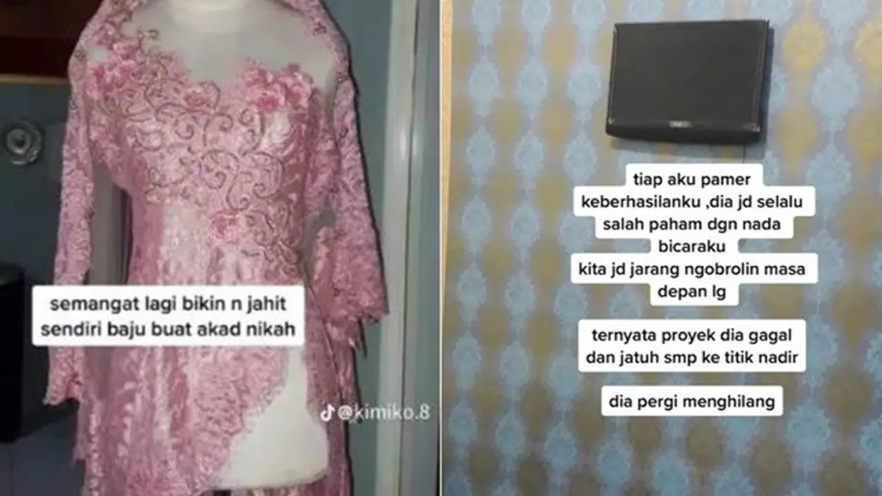 Kisah Sedih Wanita Tiga Kali Gagal Nikah Usai Jahit Baju Pengantin Sendiri