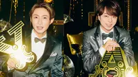 Masaki Aiba dan Sho Sakurai dari Arashi. (Instagram/ arashi_5_official)