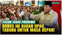 Prabowo Ingatkan Atlet SEA Games 2025: Ini Penghargaan Negara, Bukan Upah!