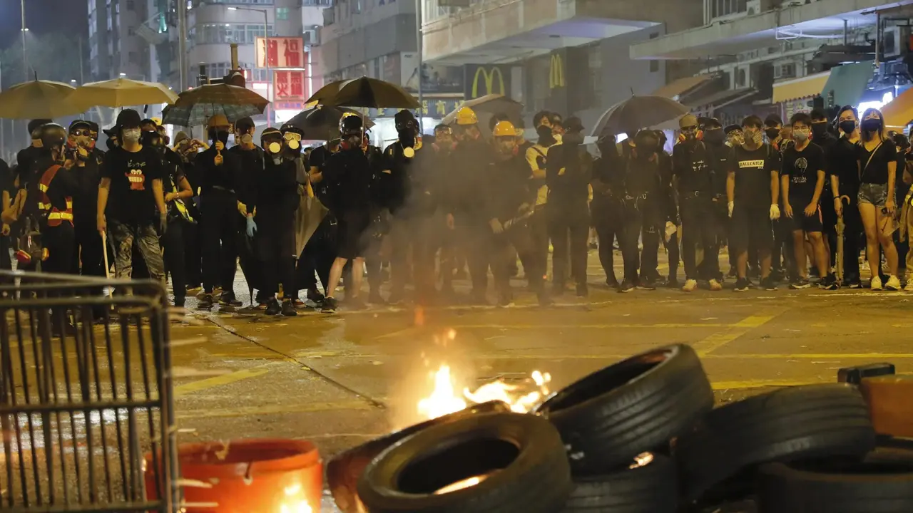 Kerusuhan Demonstrasi di Hongkong