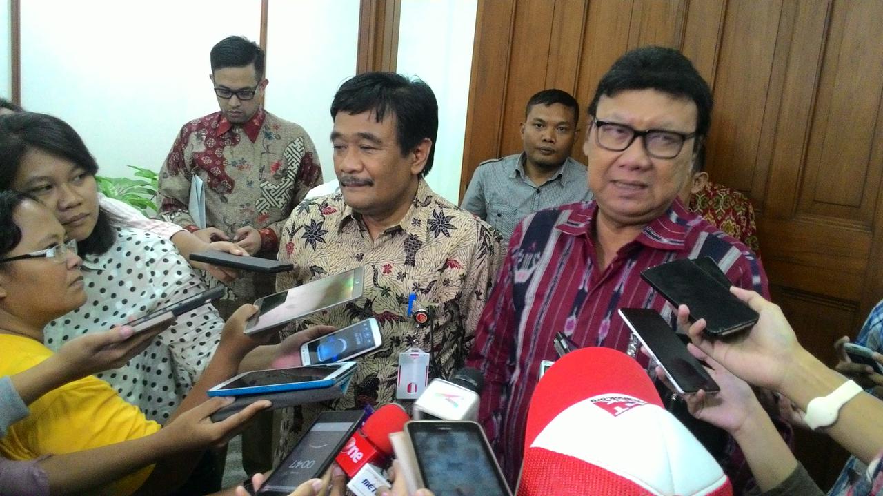 Bahas APBD DKI, Menteri Tjahjo-Djarot Tak Ajak Ahok Makan Bareng