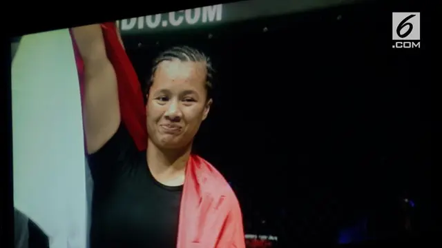 VIDEO: Priscilla Menang TKO atas Petarung Malaysia di One Championship