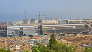 Pertambangan terintegrasi Harita Nickel Group di Pulau Obi, Halmahera Selatan, Maluku. Foto/Nurmayanti