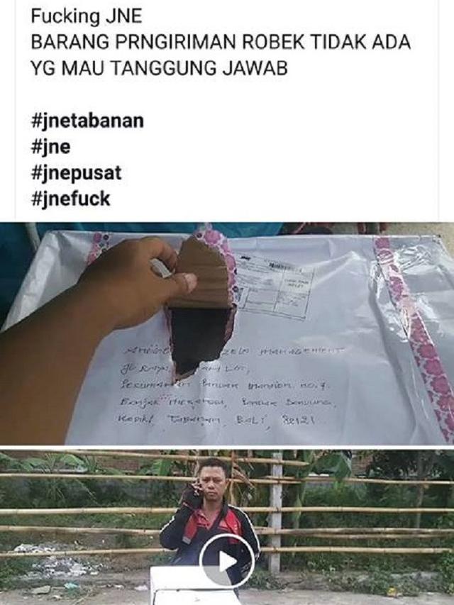 Kardus Paket Robek, Pasutri Memaki Kurir Bikin Warganet Geram