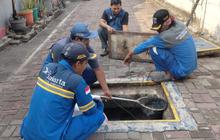 Fakta Unik: 10 Karung Lumpur Diangkut! Pembersihan Jaringan Air Bawah Tanah di Pulau Pramuka Cegah Banjir