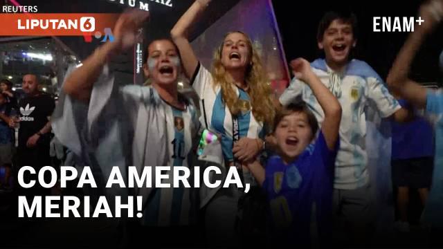 Popularitas sepakbola di Amerika masih kalah dengan futbol dan basket. Namun tahun ini AS menjadi tuan rumah COPA America, yang diikuti negara-negara Amerika Selatan. Bagaimana kemeriahannya? Simak liputan VOA berikut ini.