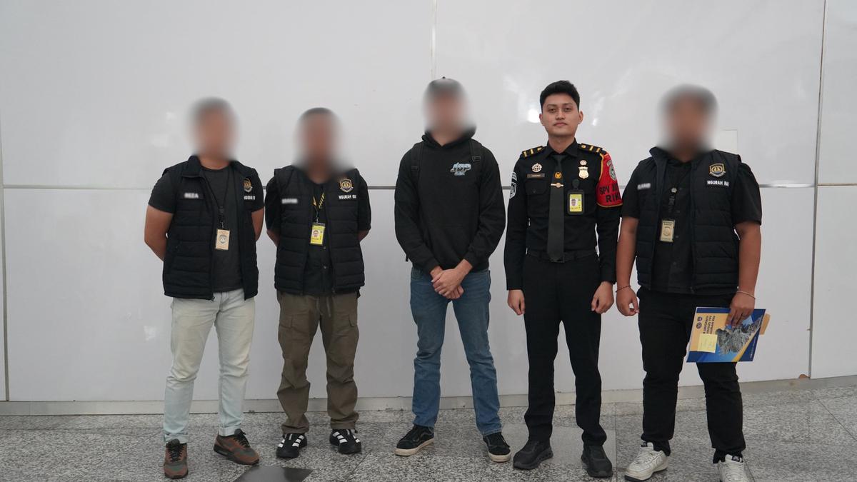 WNA Australia mesum di pekarangan rumah warga dideportasi dari Bali. (Dokumen Humas Ngurah Rai).
