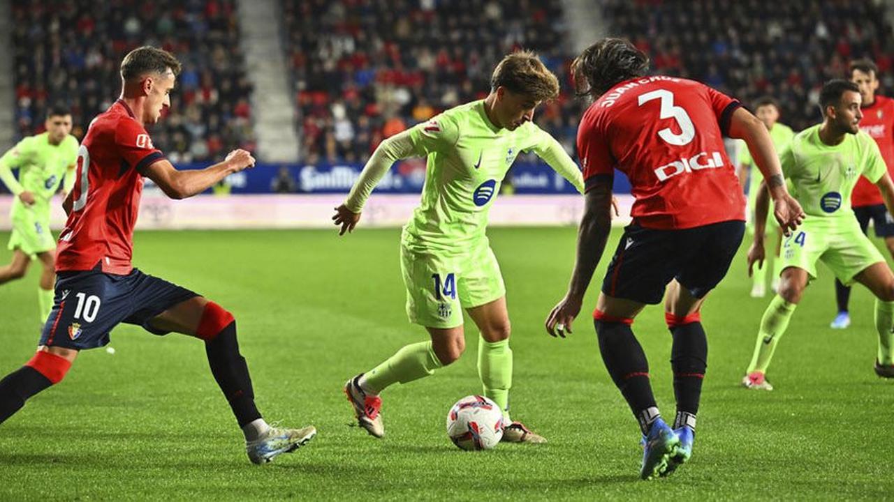 Prediksi Pertandingan Barcelona Vs Osasuna, 9 Maret 2025