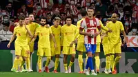 Liverpool meraih kemenangan 3-2 atas Atletico Madrid pada laga ketiga Grup B Liga Champions di Estadio Wanda Metropolitano, Rabu (20/10/2021) dini hari WIB. (AFP/Javier Soriano)