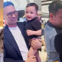 Sempat menangis karena saat video call tak direspon sang ayah karena sibuk pekerjaan. Akhirnya, Rayyanza bisa bertemu sang ayah di Singapura.  Berikut beberapa potret bahagia Rayyanza alias Cipung ketemu Raffi Ahmad. [Youtube/Rans Entertainment]