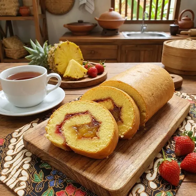 Bolu gulung ekonomis (Gemini AI)