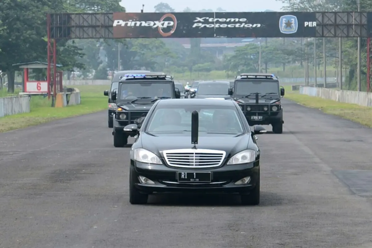 Jokowi Tinjau Sirkuit Sentul