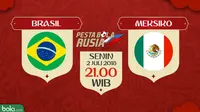 Piala Dunia 2018 Brasil Vs Meksiko (Bola.com/Adreanus Titus)