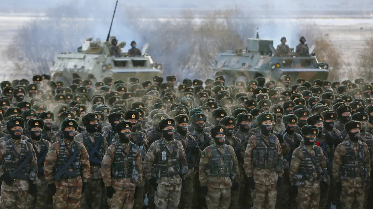 Pandemi COVID-19, Tentara China Latihan Militer di Pegunungan
