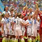 Amerika Serikat juara Piala Dunia Wanita setelah mengalahkan Jepang (Reuters)