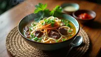 Resep Mie Kuah Daging Sapi Gurih, Kuah Bening Anti Amis