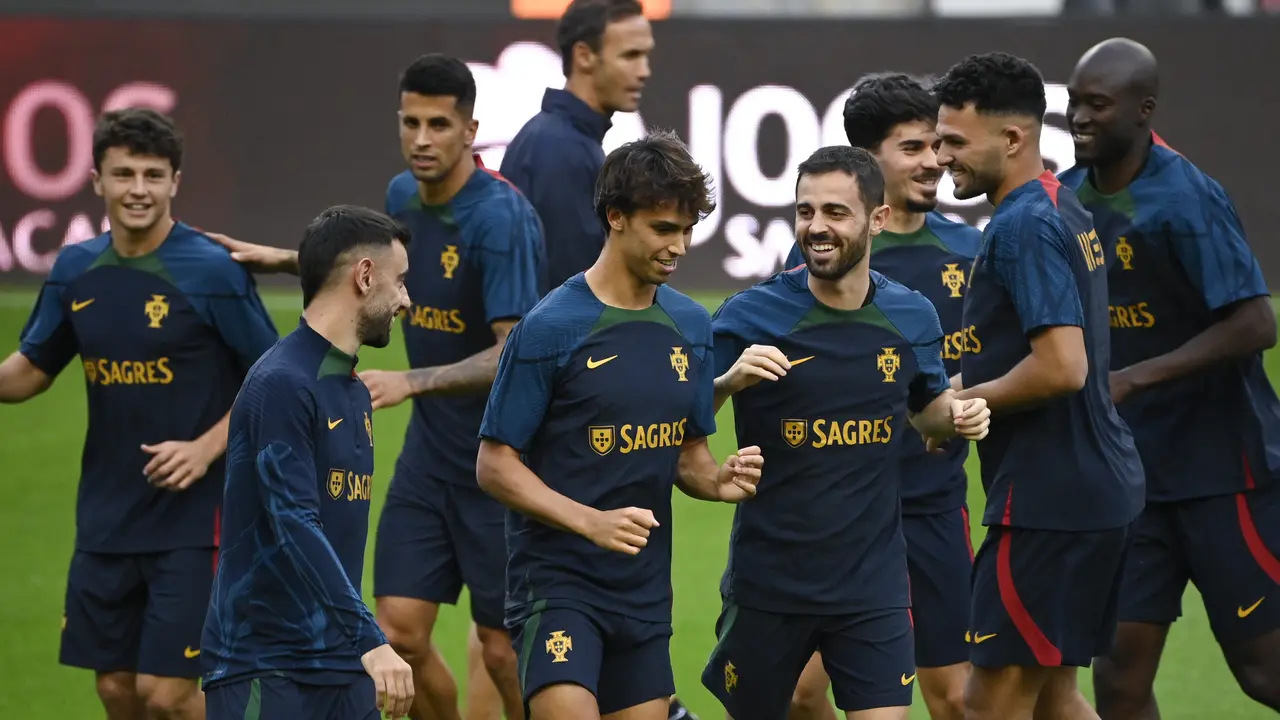 Latihan Kualifikasi EURO 2024 Portugal vs Slovakia