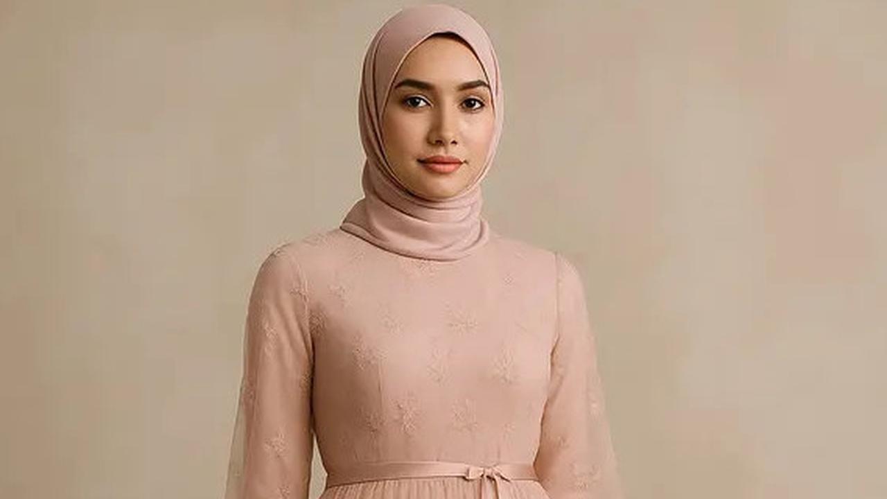 7 Gamis Modern 2025 untuk Acara Formal, Modelnya Anti Pasaran