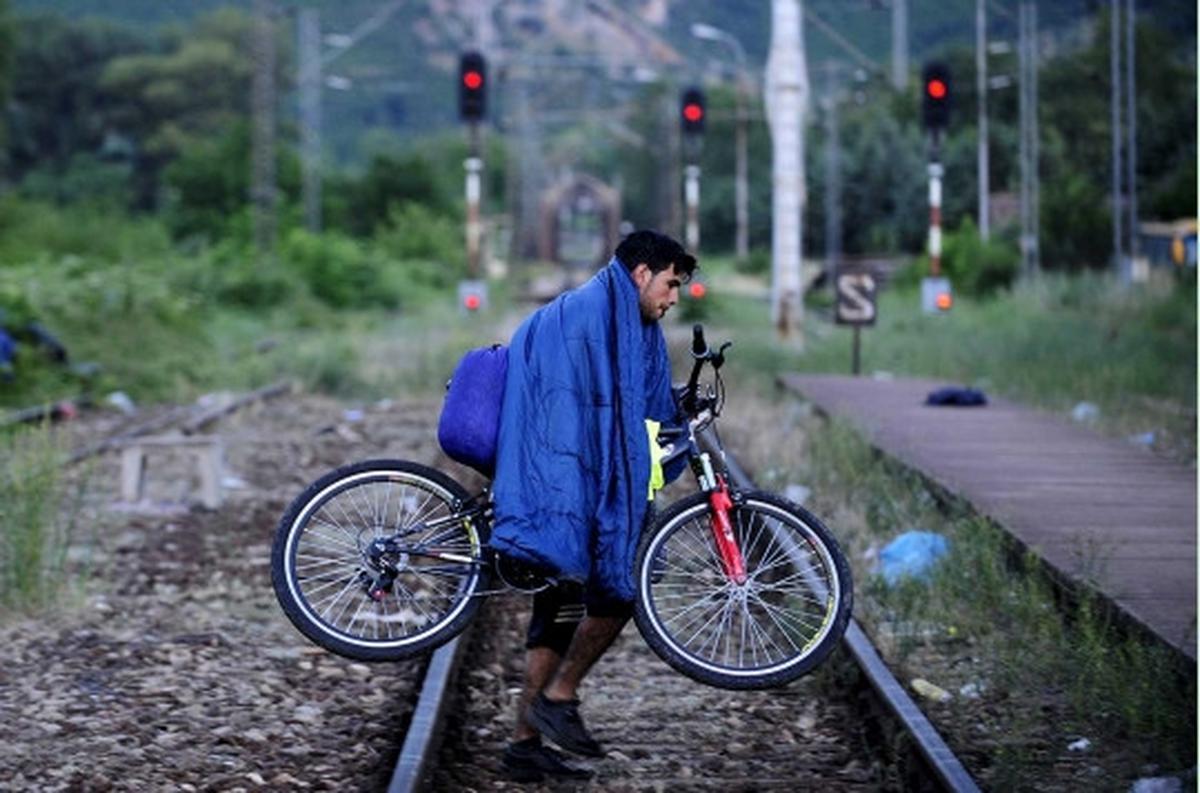 Cari pelindungan, para imigran Suriah rela gowes sepeda ribuan Km