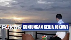 Kendati diguyur hujan gerimis, Jokowi menyempatkan diri menyapa dan menemui warga yang sudah menunggunya.