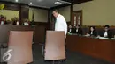 M. Sanusi saat menjalani sidang lanjutan di Pengadilan Tipikor, Jakarta Pusat, Kamis (29/12). Sanusi di vonis hukuman tersebut terkait kasus suap pembahasan peraturan daerah tentang reklamasi di Pantai Utara Jakarta. (Liputan6.com/Helmi Affandi)